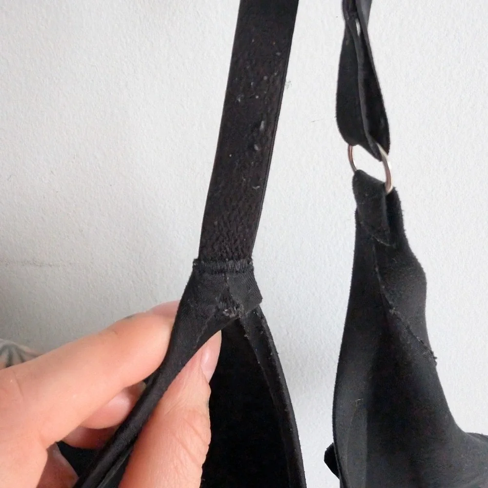 Aerie 30DDD Sunnie Full Coverage Black Adjustable Bra Lightly Lined - Picture 5 of 5